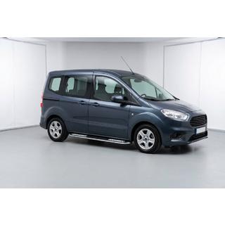 Sānu pakāpieni Tayga V2 (2 gab., alumīnijs) Ford Courier 2014–2023 foto 1
