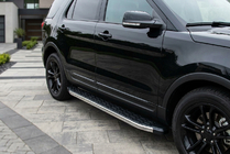 Ford Explorer 2011–2019 Sānu pakāpieni BlackLine (2 gab., alumīnijs) foto 1