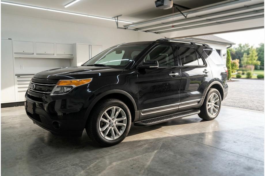 Ford Explorer 2011–2019 Sānu sliekšņi Tayga Black (2 gab., alumīnijs) Image