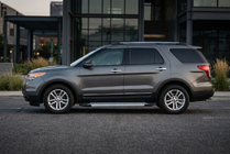 Ford Explorer 2011–2019 Sānu pakāpieni New Vision Grey (2 gab., alumīnijs) foto 1