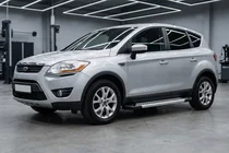 Ford Kuga 2008–2013 Sānu pakāpieni New Vision Grey (2 gab., alumīnijs) foto 1