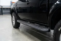 Ford Ranger 2007–2011 Sānu sliekšņi Tayga Black (2 gab., alumīnijs) foto 1