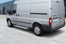 Ford Transit 2000–2014 Sānu pakāpieni New Vision Grey (2 gab., alumīnijs) L3/L4 (garā) foto 1