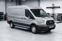Ford Transit 2014– Sānu pakāpieni New Vision Grey (2 gab., alumīnijs) L1 (Standarta) foto 1