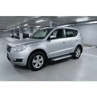 Sānu pakāpieni New Vision Grey (2 gab., alumīnijs) Geely Emgrand X7 2011– foto 1
