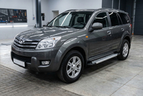 GreatWall Haval/Hover H3 2005–2013 Sānu pakāpieni New Vision Grey (2 gab., alumīnijs) foto 1