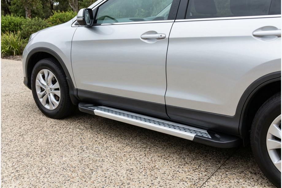 Honda CRV 2012–2016 Sānu pakāpieni New Vision Grey (2 gab., alumīnijs) Image