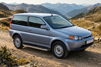 Honda HR-V 1998–2006 Sānu pakāpieni BlackLine (2 gab., alumīnijs) foto 1