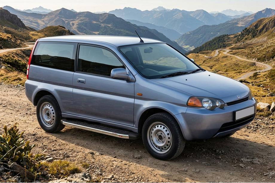 Honda HR-V 1998–2006 Sānu pakāpieni BlackLine (2 gab., alumīnijs) Image