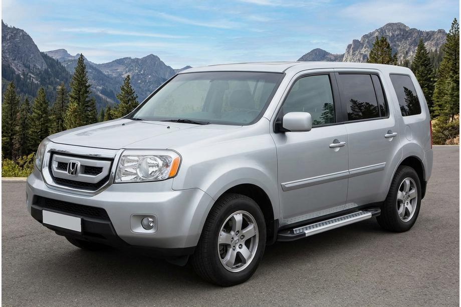 Honda Pilot 2008–2015 Sānu pakāpieni New Vision Grey (2 gab., alumīnijs) Image