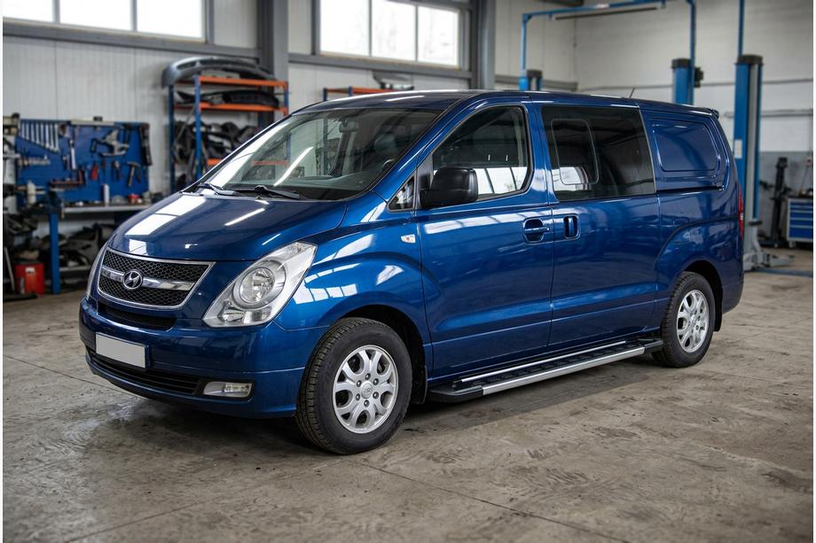 Hyundai H300, H1, Starex 2008–2020 Sānu pakāpieni RedLine V1 (2 gab., alumīnija) Image