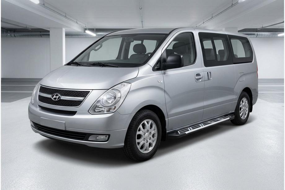 Hyundai H300, H1, Starex 2008–2020 Sānu pakāpieni Sunrise (2 gab., alumīnija) Image