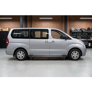 Sānu pakāpieni New Vision Black (2 gab., alumīnijs) Hyundai H300, H1, Starex 2008–2020 foto 1