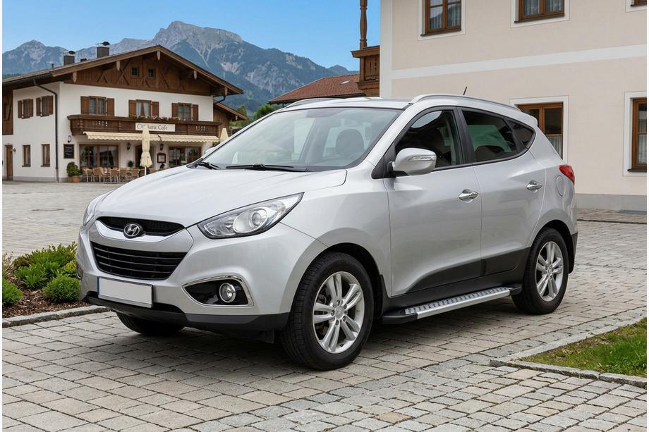 Hyundai IX-35 2010–2015 Sānu pakāpieni New Vision Grey (2 gab., alumīnijs) Image