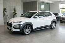 Hyundai Kona 2017–2023 Sānu sliekšņi New Vision Black (2 gab., alumīnijs) foto 1