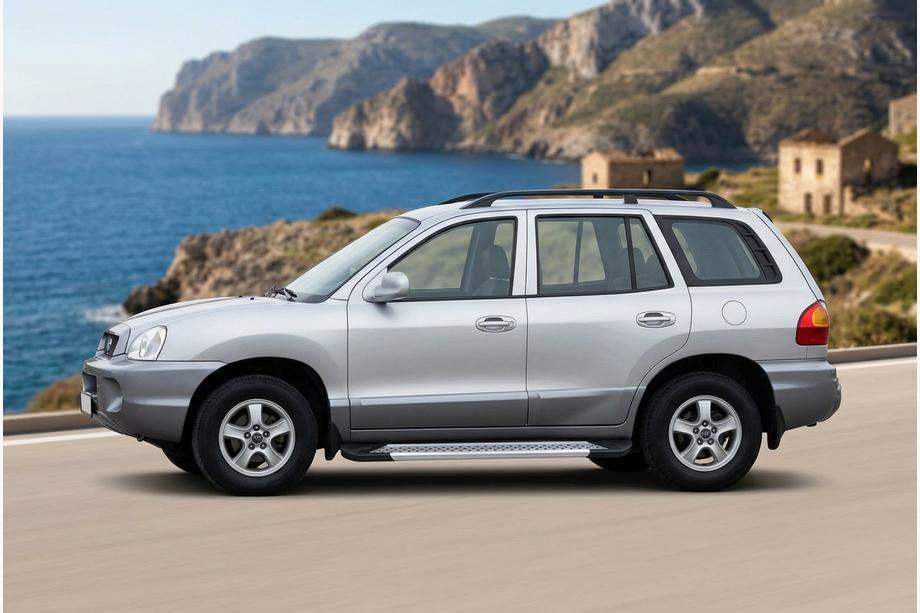 Hyundai Santa Fe 1 2000–2006 Sānu pakāpieni New Vision Grey (2 gab., alumīnijs) Image