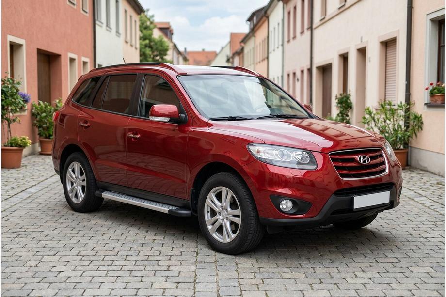 Hyundai Santa Fe 2 2006–2012 Sānu pakāpieni New Vision Grey (2 gab., alumīnijs) Foto 1