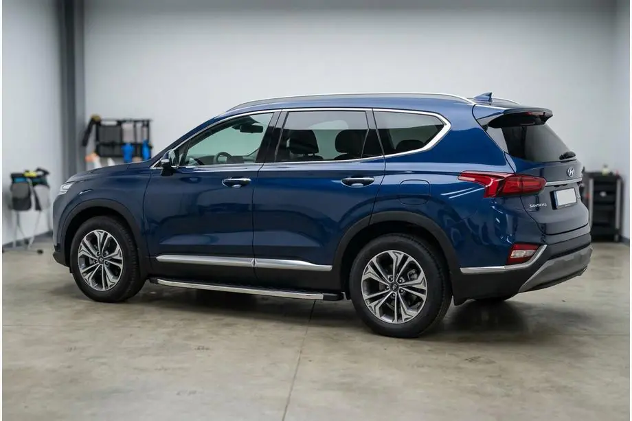 Hyundai Santa Fe 4 2018–2023 Sānu pakāpieni BlackLine (2 gab., alumīnijs) Image