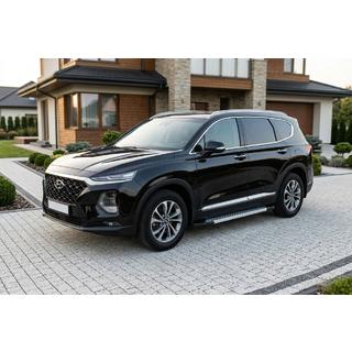 Sānu pakāpieni New Vision Grey (2 gab., alumīnijs) Hyundai Santa Fe 4 2018–2023 foto 1