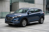 Hyundai Tucson TL 2016–2021 Sānu pakāpieni New Vision Grey (2 gab., alumīnijs) foto 1
