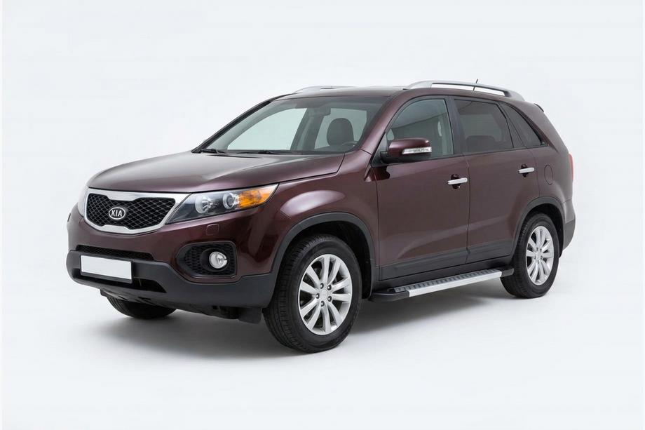 Kia Sorento II XM 2009–2014 Sānu pakāpieni New Vision Grey (2 gab., alumīnijs) 2013-2016 Image