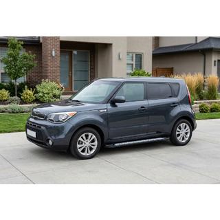 New Vision Black sānu sliekšņi (2 gab., alumīnijs) Kia Soul II 2013–2018 foto 1