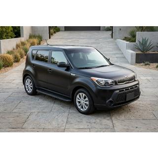 Sānu sliekšņi Tayga Black (2 gab., alumīnijs) Kia Soul II 2013–2018 foto 1