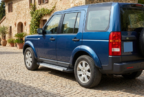 Land Rover Discovery III 2004–2009 Sānu pakāpieni New Vision Grey (2 gab., alumīnijs) foto 1