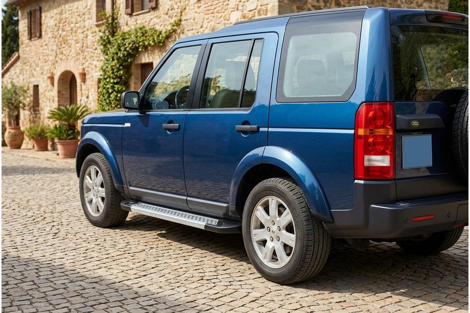 Land Rover Discovery III 2004–2009 Sānu pakāpieni New Vision Grey (2 gab., alumīnijs) Image