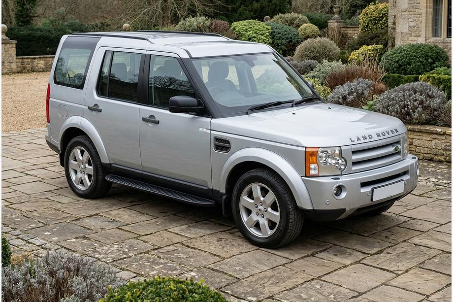 Land Rover Discovery III 2004–2009 Sānu sliekšņi Tayga Black (2 gab., alumīnijs) Image