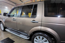 Land Rover Discovery III 2004–2009 Sānu pakāpieni Tayga V2 (2 gab., alumīnijs) foto 6