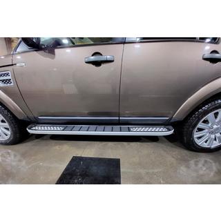 Sānu pakāpieni Tayga V2 (2 gab., alumīnijs) Land Rover Discovery III 2004–2009 foto 1