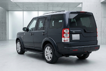 Land Rover Discovery IV 2009–2017 Sānu sliekšņi Tayga Black (2 gab., alumīnijs) foto 2