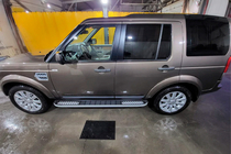 Land Rover Discovery IV 2009–2017 Sānu pakāpieni Tayga V2 (2 gab., alumīnijs) foto 6