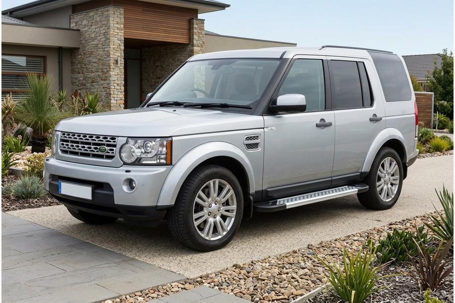 Land Rover Discovery IV 2009–2017 Sānu pakāpieni New Vision Grey (2 gab., alumīnijs) Image