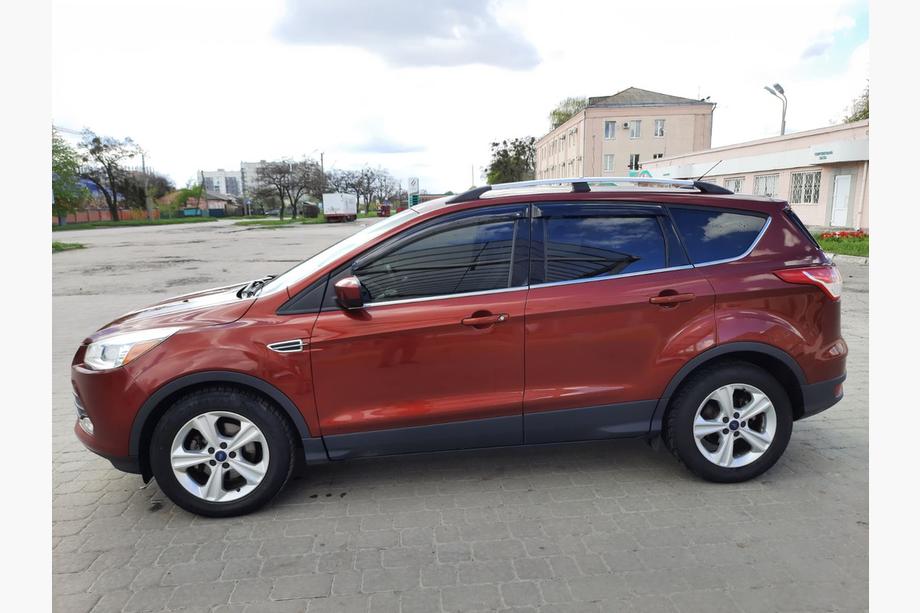 Ford Kuga/Escape 2013–2019 Turcijas jumta reliņi, hromēti (2 gab.) Image