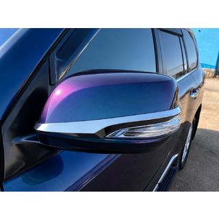 Hroma līstes spoguļiem (2 gab.) Lexus GX460 2009–2023 foto 2