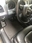 Audi Q7 2005–2015 EVA auto paklājiņi (melni) 2 rindas (5 paklāji) foto 2