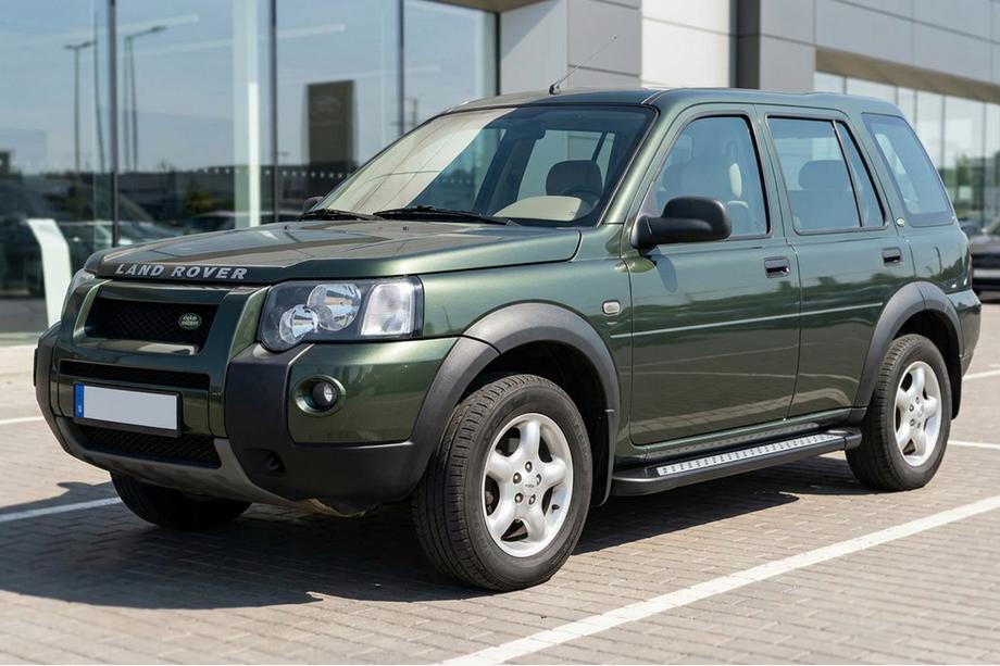 Land Rover Freelander I 1997–2006 New Vision Black sānu sliekšņi (2 gab., alumīnijs) Image