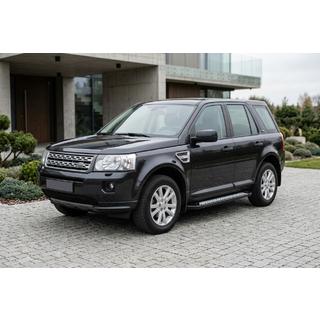 New Vision Black sānu sliekšņi (2 gab., alumīnijs) Land Rover Freelander II 2006–2014 foto 1