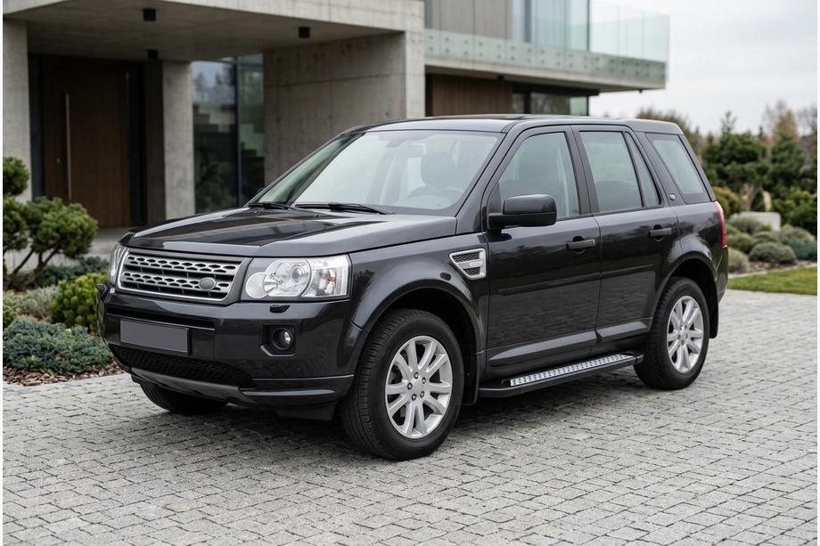 Land Rover Freelander II 2006–2014 New Vision Black sānu sliekšņi (2 gab., alumīnijs) Image
