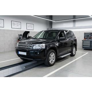 Sānu pakāpieni New Vision Grey (2 gab., alumīnijs) Land Rover Freelander II 2006–2014 foto 1