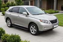 Lexus RX 2009–2015 Sānu pakāpieni Allmond Black (2 gab., alumīnijs) foto 1