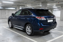 Lexus RX 2009–2015 Sānu pakāpieni Allmond Grey (2 gab., alumīnijs) foto 1