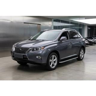 Sānu sliekšņi Tayga Grey (2 gab., alumīnijs) Lexus RX 2009–2015 foto 1