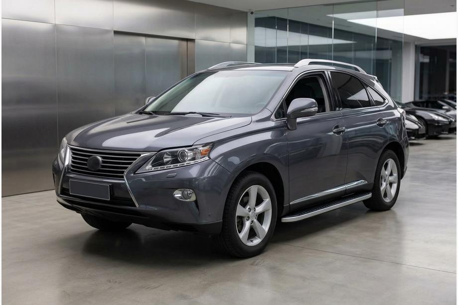 Lexus RX 2009–2015 Sānu sliekšņi Tayga Grey (2 gab., alumīnijs) Image