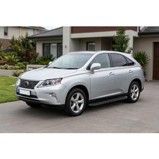 Sānu pakāpieni Tayga Black (2 gab., alumīnijs) Lexus RX 2009–2015 foto 1