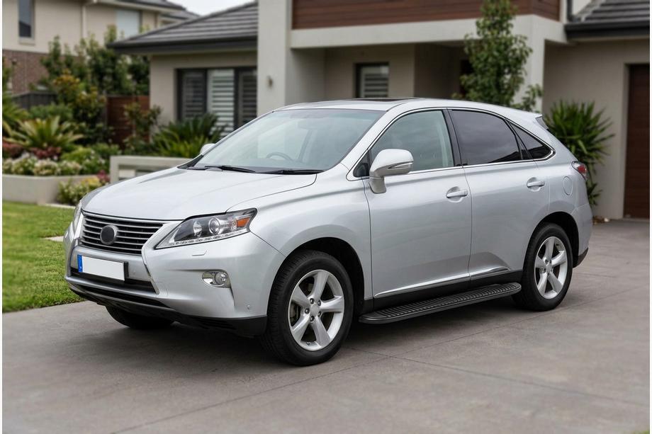 Lexus RX 2009–2015 Sānu pakāpieni Tayga Black (2 gab., alumīnijs) Image