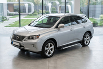 Lexus RX 2009–2015 Sānu pakāpieni New Vision Grey (2 gab., alumīnijs) foto 2