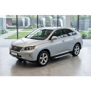 Sānu pakāpieni New Vision Grey (2 gab., alumīnijs) Lexus RX 2009–2015 foto 2